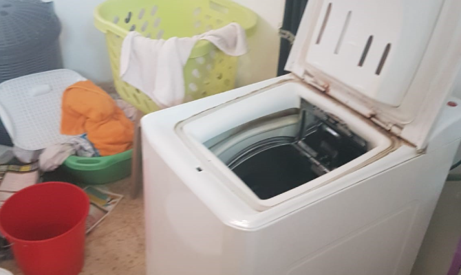 תורמים מכונת כביסה למשפחה